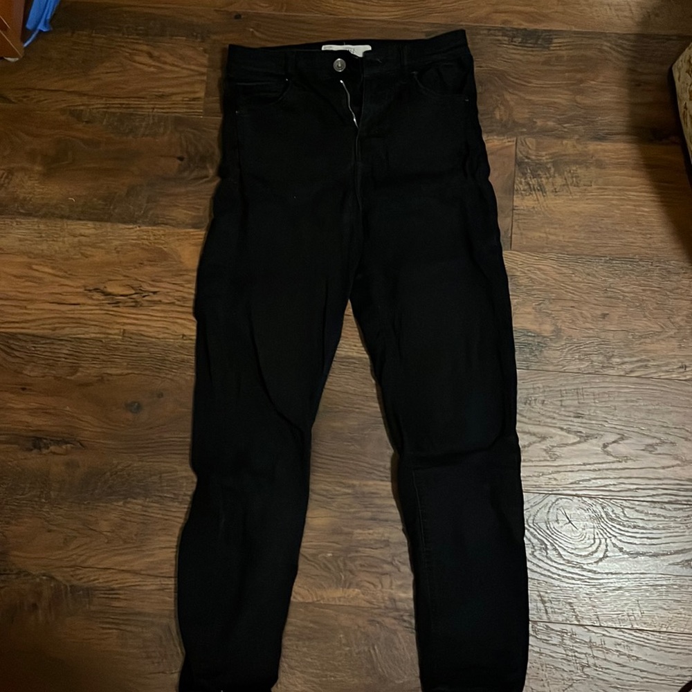 Topshop Jamie jeans 26w black